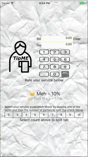 TipME Tip Calculator and Tab Splitter(圖2)-速報App
