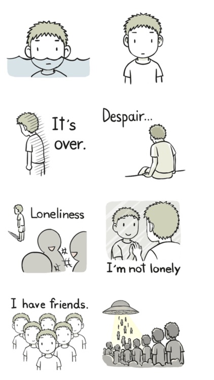 Simple Guy Stickers screenshot-3