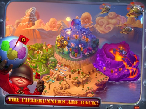 Fieldrunners 2 for iPad - náhled