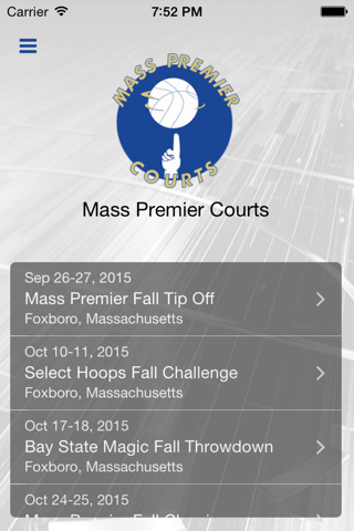Mass Premier Courts - náhled