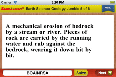 GCSE Geology Prep Flashcards Exambusters screenshot 4