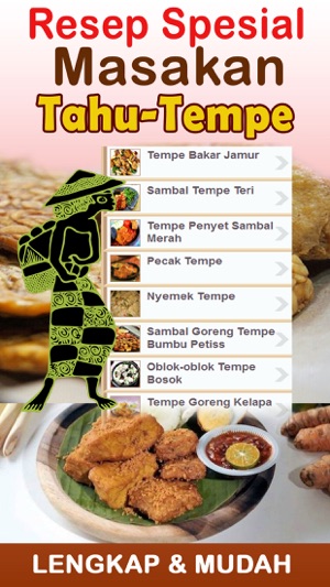 Resep Masakan Tahu Tempe