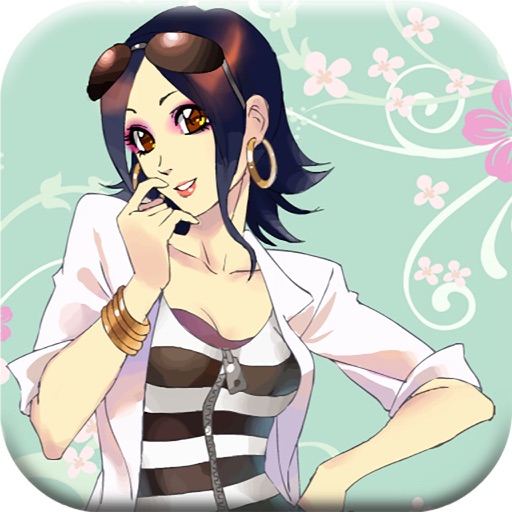 Fashion Girl Dressup & Makeover Salon Icon