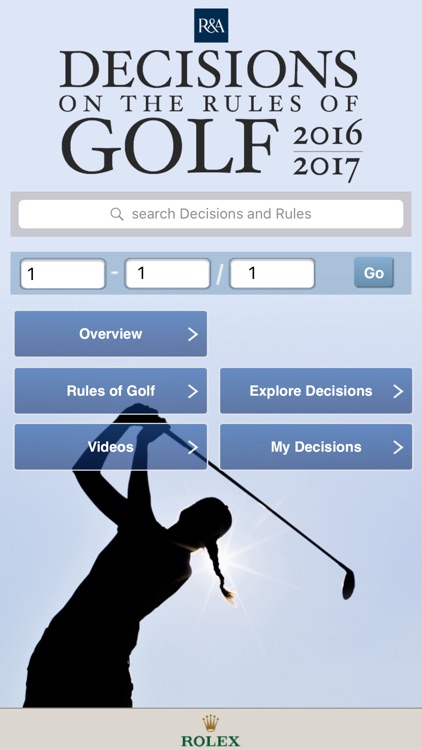 Decisions on the Rules of Golf