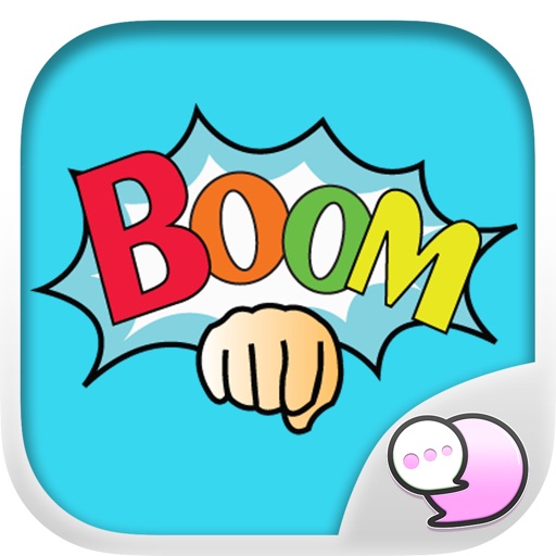 BOOM Stickers Emoji Keyboard By ChatStick icon