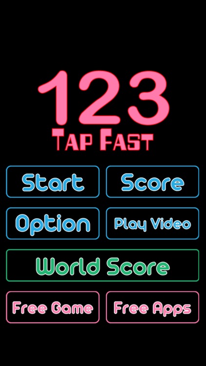 123 Numbers Tap Fast Game