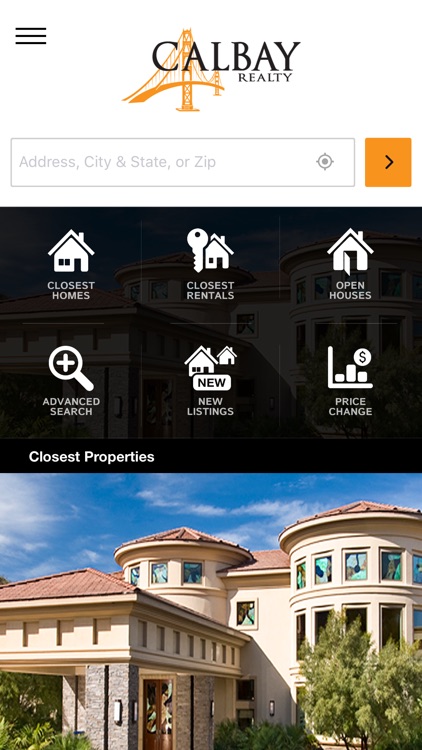 CalBay Realty Home Search