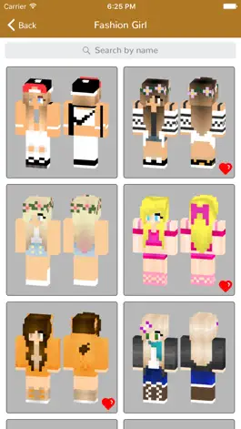 Game screenshot Girl Skins for Minecraft Pocket Edition-MCPE Skins apk