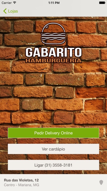 Gabarito Hamburgueria