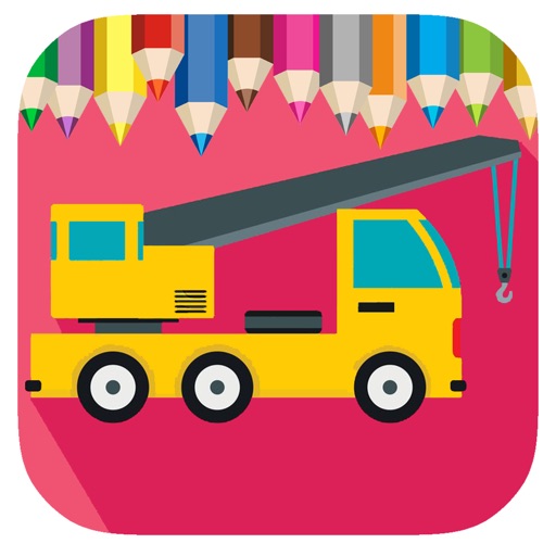 Free Monster Crane Coloring Page Game Edition Icon