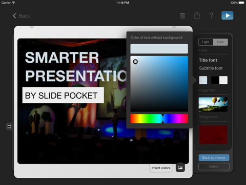SlidePocket - Presentation and Slideshow Maker screenshot 3
