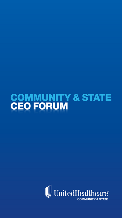 UHC C&S 2016 CEO Forum screenshot 2