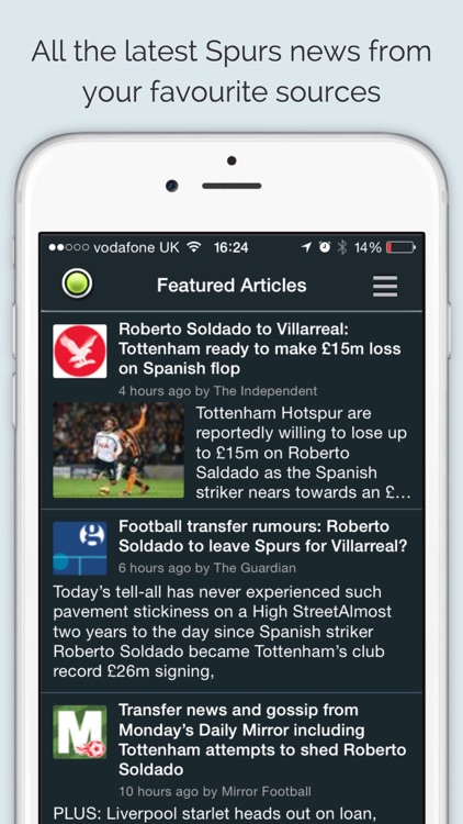 Sport RightNow - Tottenham Edition