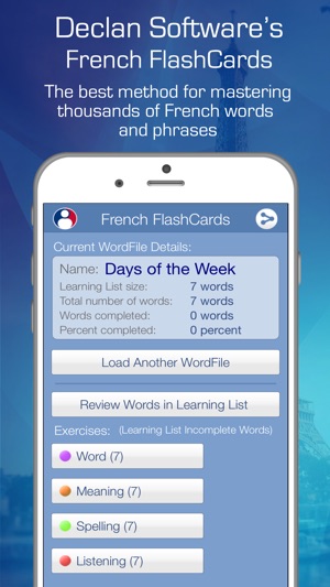 Learn French Audio FlashCards