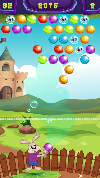 Bubble Shooter Bunny Shooting Game screenshot-3