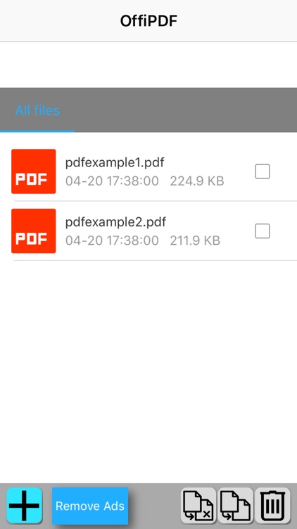 OffiPDF Editor for PDF files