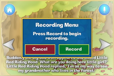 Little Red Riding Hood by Read & Record screenshot 3