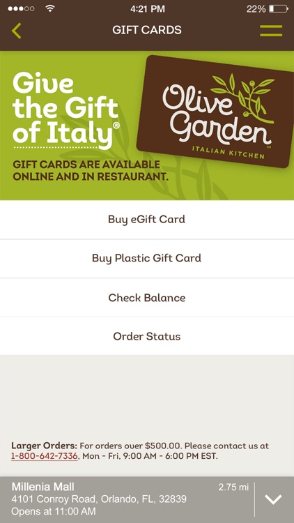 Olive Garden Italian Kitchen screenshot-4