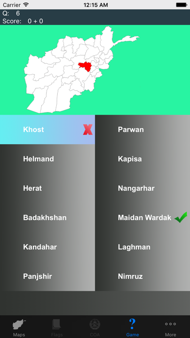 How to cancel & delete Afghanistan Province Maps and Capitals from iphone & ipad 2