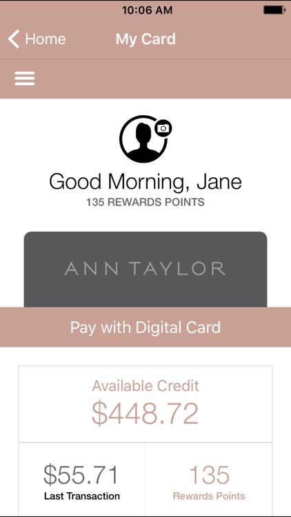 Ann Taylor Card