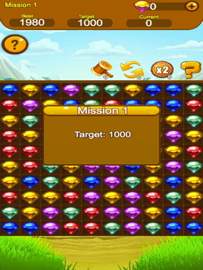 Diamond Crush - Innovative Diamond Match-3 Game