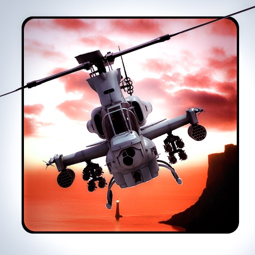 Torpedo Heli Dogfight - Apache Helicopter Games 3D Icon