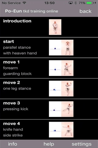 tkd patterns screenshot 3