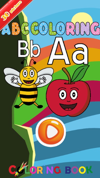 How to cancel & delete Alphabet decals Fun Coloring Page For Kindergarten from iphone & ipad 1