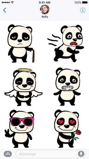 Panda Emoji by Amojee