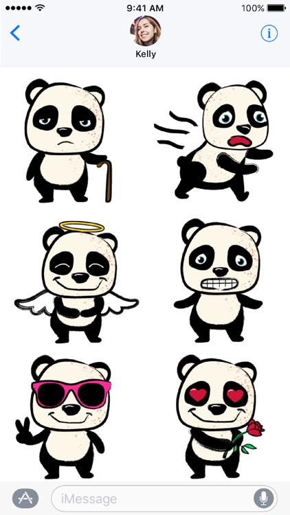 Panda Emoji by Amojee