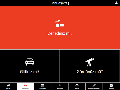 BenBeşiktaş - Beşiktaş'ın etkinlik rehberi. screenshot 4