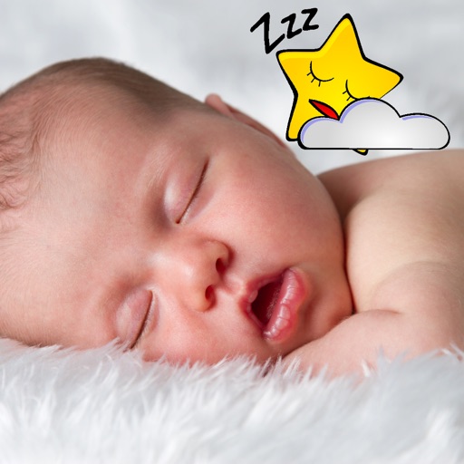 Sleeping Baby With White Noise Sounds Premium