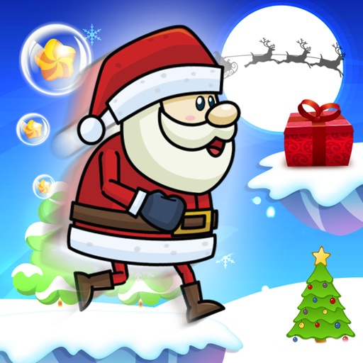 Run Santa run! - Santa Claus Free Games Icon