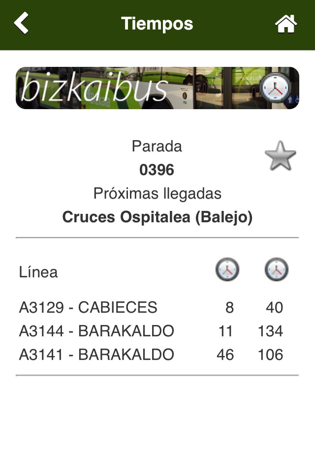 Bizkaibus screenshot 3