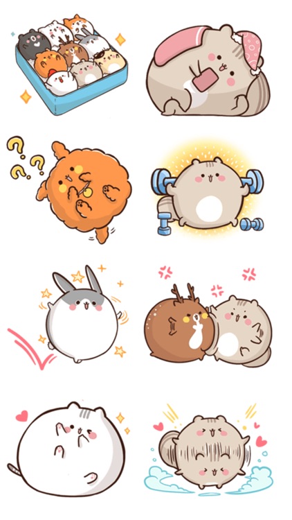 Ball Animals Stickers screenshot-4