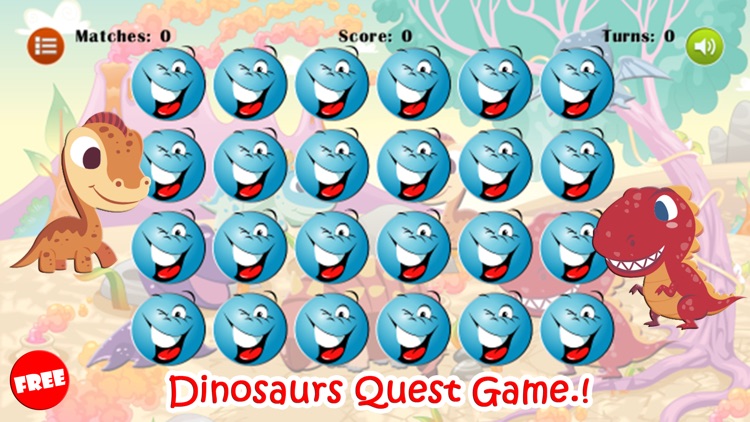 Little Dinosaur Quest - Match Games Free For Kids screenshot-4