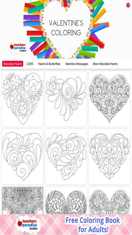 Flowers Coloring Pages for Adults Mandala Red Rose by ROMAN SAFRONOV