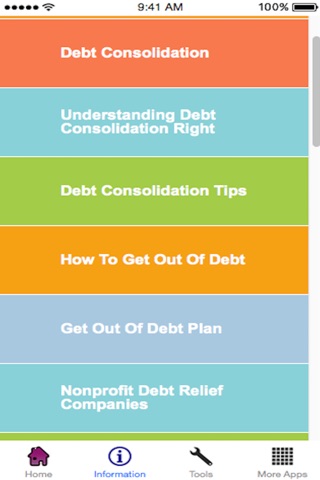 Debt Consolidation App - How To Get Out of Debt screenshot 3