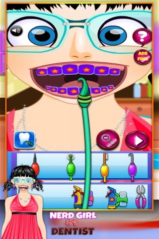 Nerd Girl At Dentist screenshot 2