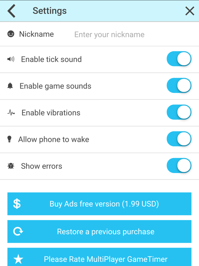 Multiplayer Game Timer