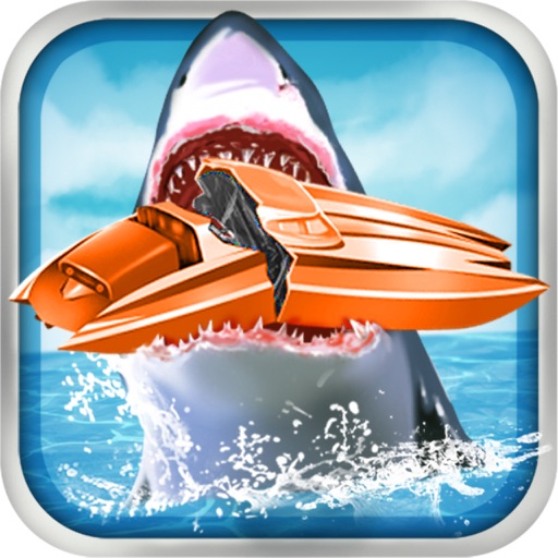 Aqua Speed Boat Racing - Shark Edition Free icon