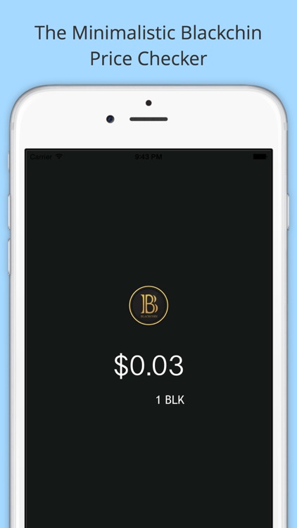 BlackChecker - Blackcoin Price Checker