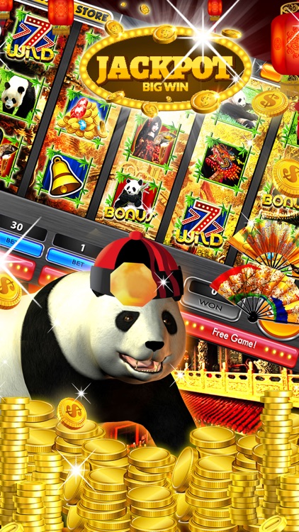 SLOTS : Lucky Wild Panda Ancient Chinese Game screenshot-3