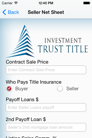 Investment Trust Title screenshot 4