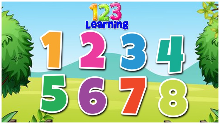 123 Learning - Preschool Numbers Learning