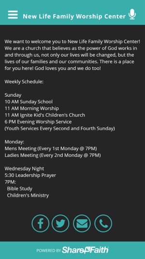 New Life Family Worship Center(圖4)-速報App