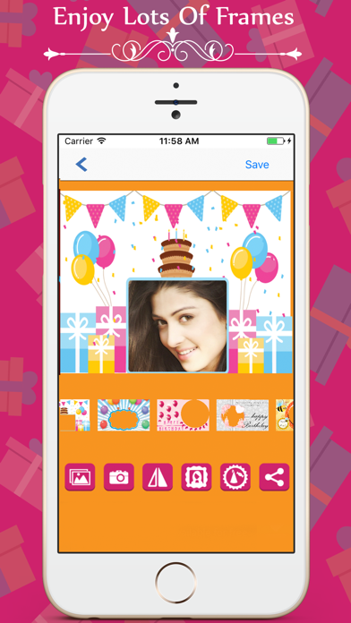 How to cancel & delete Birthday Photo Frames app from iphone & ipad 4