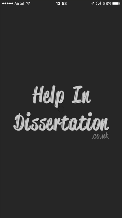 How to cancel & delete Help In Dissertation from iphone & ipad 1