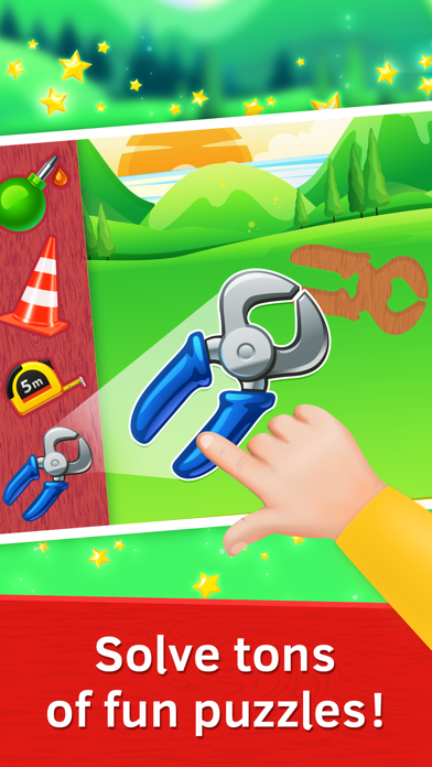 How to cancel & delete Baby Puzzles. Garage Tools from iphone & ipad 1