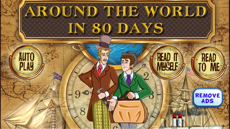 Around the World in 80 Days - Kids Story Book